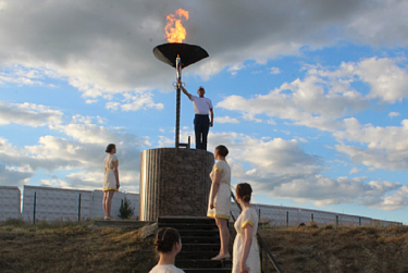 Огонь юбилейного «Золотого колоса Оренбуржья» зажжен
